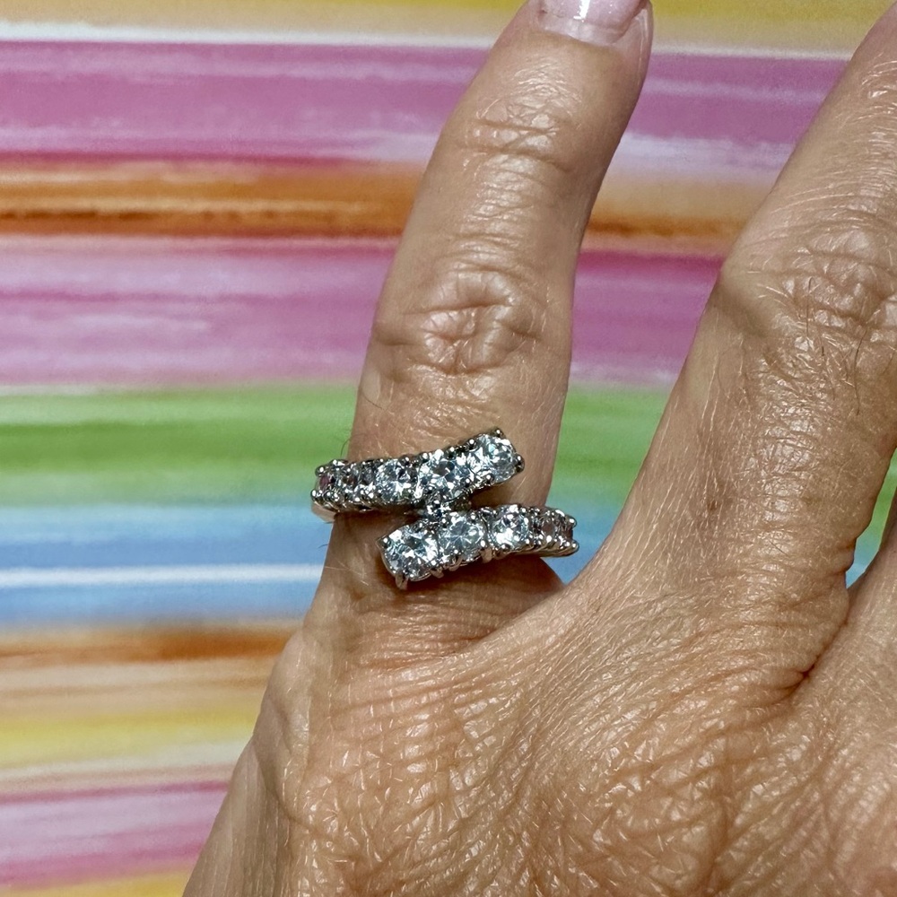 Rhinestone ring